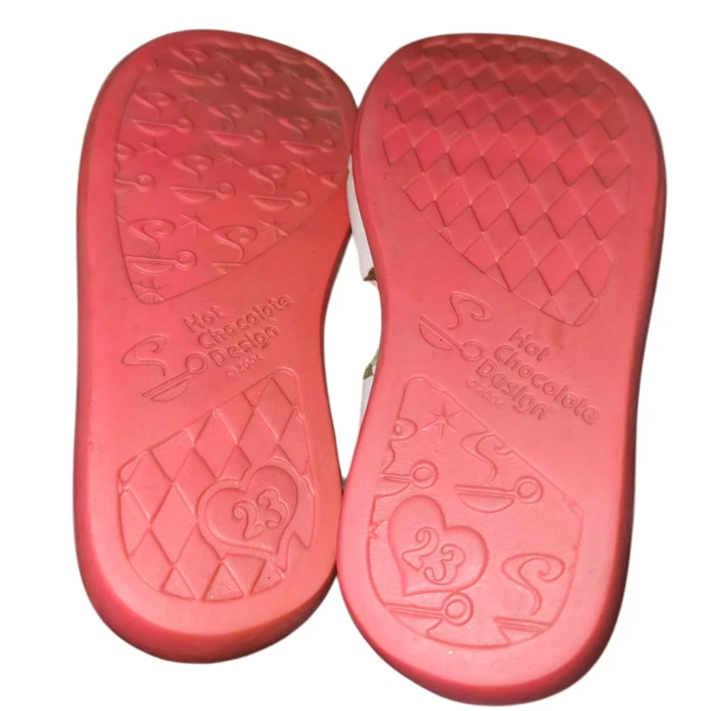 Hot Chocolate Design Floral Pink Kids Shoes
